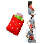Strawberry Small Hot Water Bag With Cover
